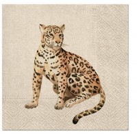 20 Tovaglioli we care leopard - 33x33cm 3 veli