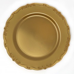 Casual - 10 Lusso Oro Piatti da Dessert 19cm